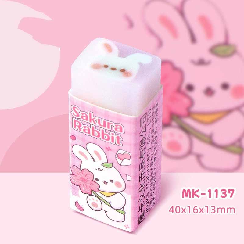 1/4/8 st söta tecknade suddgummin hållbara smörgåssuddgummin ritkul priser och brevpapper skola kontorsmaterial