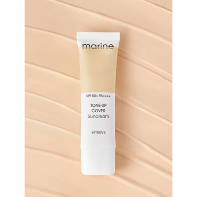 Vprove Marine Tone Up Cover Sun Cream 50 Ml  Spf50+  Pa++++ 