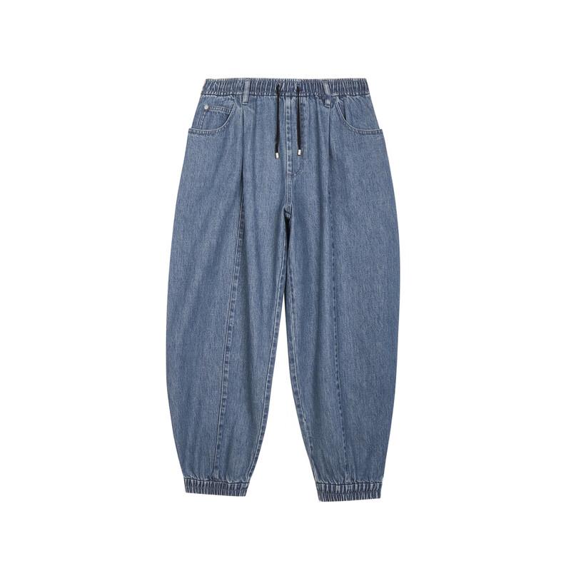 CROQUIS Men's 2023 Winter Loose Fit Denim Jeans