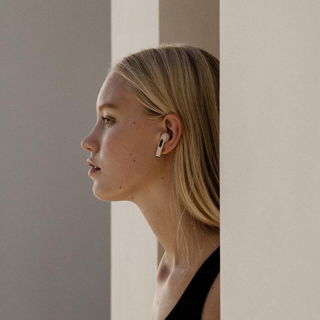 SUDIO N2 PRO Wireless Earphones with iOS and Android IPX4 with ANC Noise Cancellation (Sand) In-Ear (Bluetooth 5.3, Mic, Compatible, Waterproof)