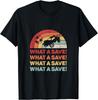 Vintage Retro What A Save Rocket Soccer Car League Gift Unisex T-Shirt Mens Womens Tees Top