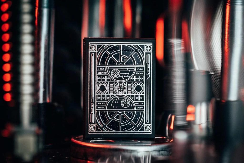 Theory11 Star Wars Silver Edition Dark Side Playing Cards (Black)