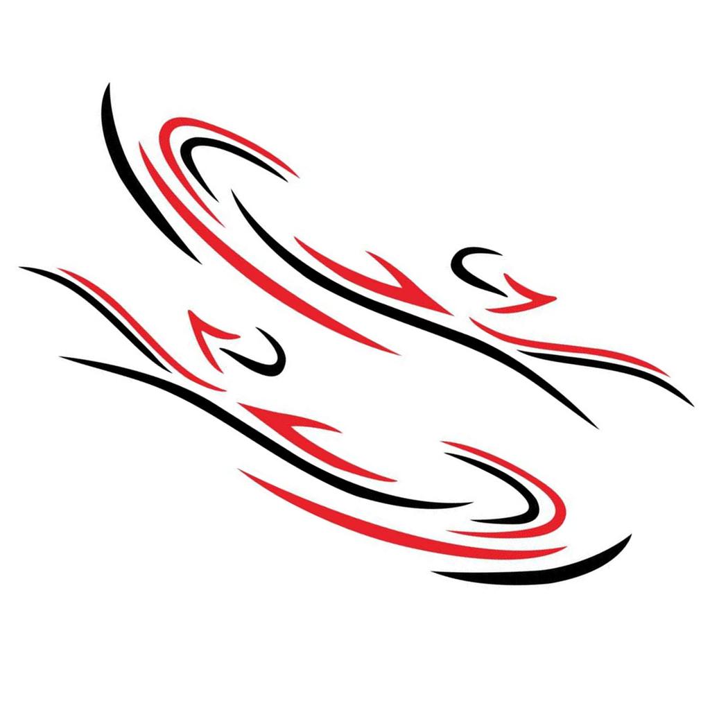 Trailer Exterior Waterproof Stickers Side Body Sticker Universal Decorative Stickers for Campers Truck Graphics Decals