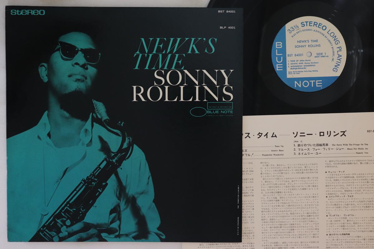 

LP Record SONNY ROLLINS - Newk s Time BST84001 BLUE NOTE 1966 US Jazz Used