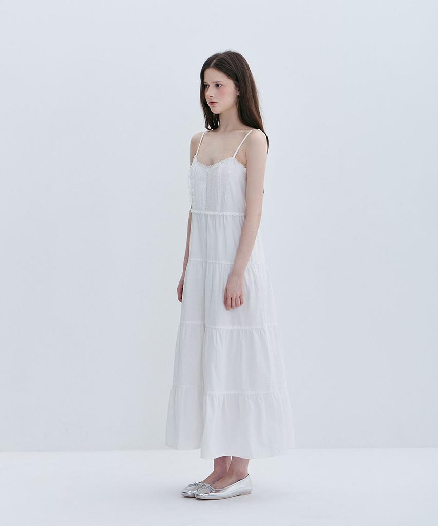 Moabel Whisper Long Dress-Ivory