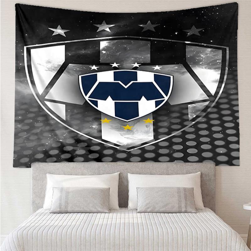 Football Club Emblem Tapestry Hanging for Bedroom,Livingroom, Playroom,Decor Art Room Wall Tapestry Holiday and Birthday Gifts