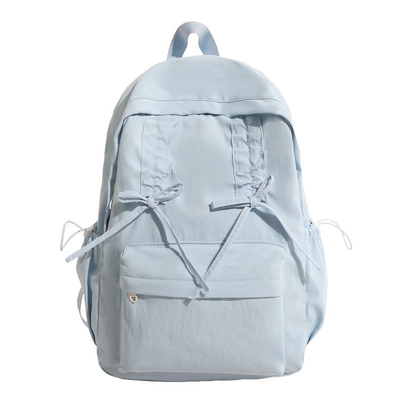 Large Capacity Student Schoolbag Women's Bow Backpack College Backpack