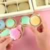 2Pcs Mini Dumplings Steamer Bun Squeezable Toys Soft Stress Relief Fidget Sensory Toy Party Favors Gift