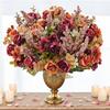 Artificial Flowers Rose High Quality Wedding Wreath Home Room Table Valentine's Outdoor Garden Decora Bridal Bouquet Diy Gifts
