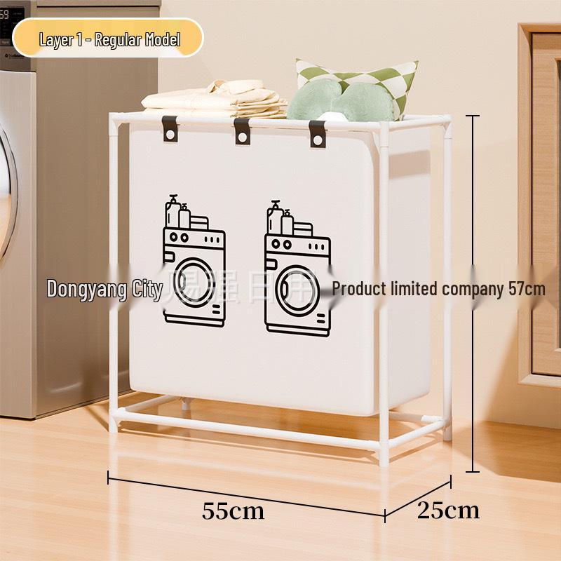 

Wheeled Multi-layer Large Capacity Laundry Hamper – Household Storage & Sorting Basket