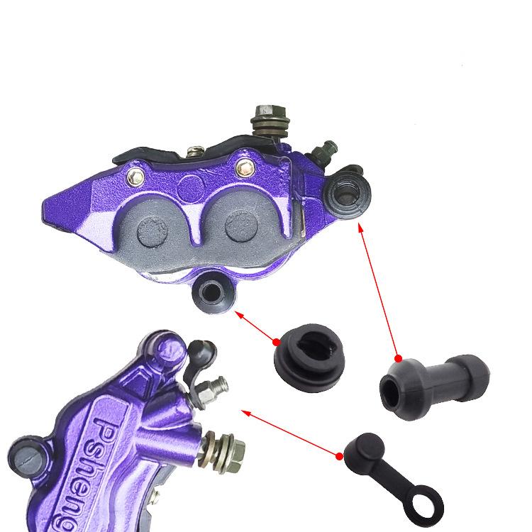 10/5/2 sets Motorcycle Scooter Brake Upper Lower Pump Caliper Shock Absorber Sleeve Dust Covers Disc Waterproof Rubber Caps