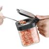 Kitchen Spice Jar Set - Seasoning and Salt Storage Containers