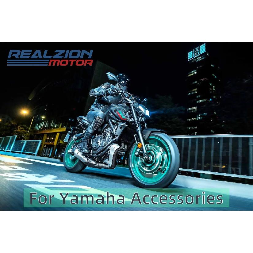 REALZION R6 Motorcycle Exhaust Pipe Exhaust Middle Silp On Pipe For Yamaha YZF R6 2006-2020 Mid Exhaust Pipe