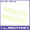 TWO Control Switch Fluorescent Sticker Car Door Handle Button Decals Universal