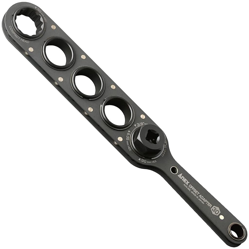 ANEX Offset 30mm To Adapter, Long, AOA-30L (Made Order)