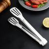 9-Inch Stainless Steel Food Tongs