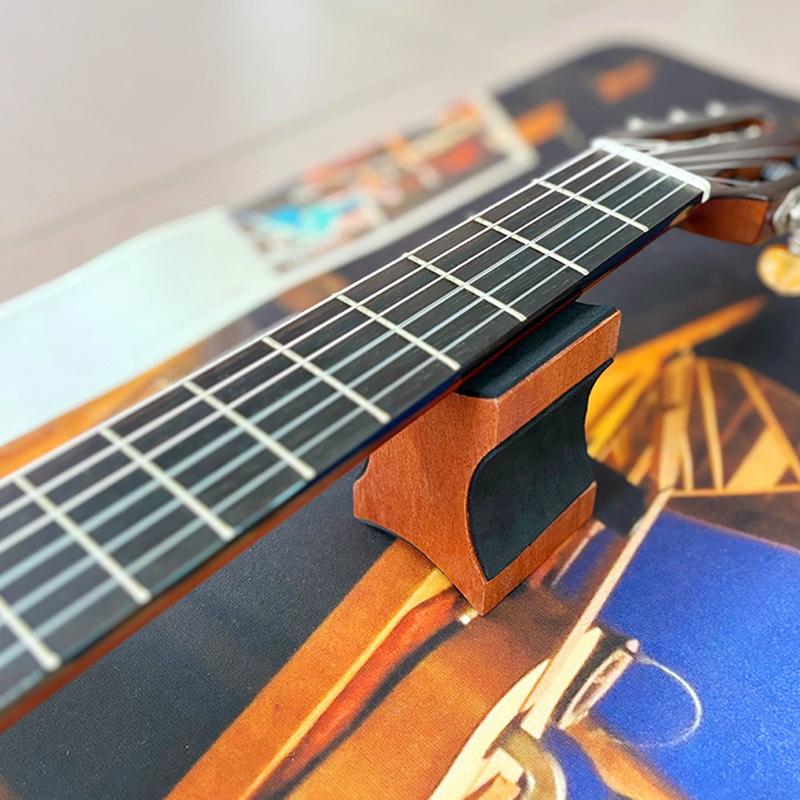 Houten Gitaar Neksteun Kussen 2 Gebruikshoogtes Luthier Gereedschap Voor Elektrische Akoestische Gitaar Ukulele Bas Mandoline
