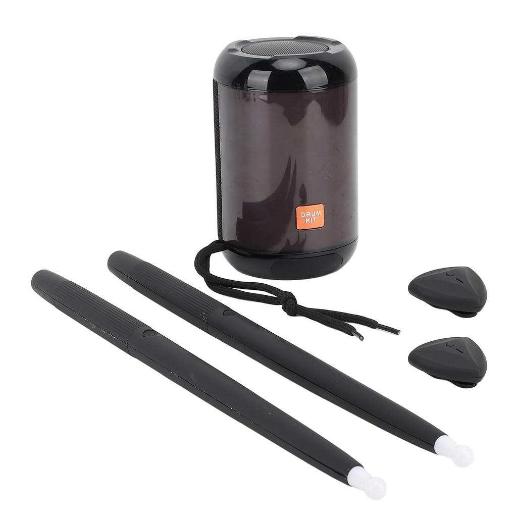 MENDUNER Electronic Drum Set 2024 Portable Air Drum Stick Pedal Speaker Kit Play Drums Anytime Anywhere Kids Adults