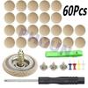 60Pc Beige Old Car Headliner Sagging Liner Trim Repair Kit Snap Button Pin Screw