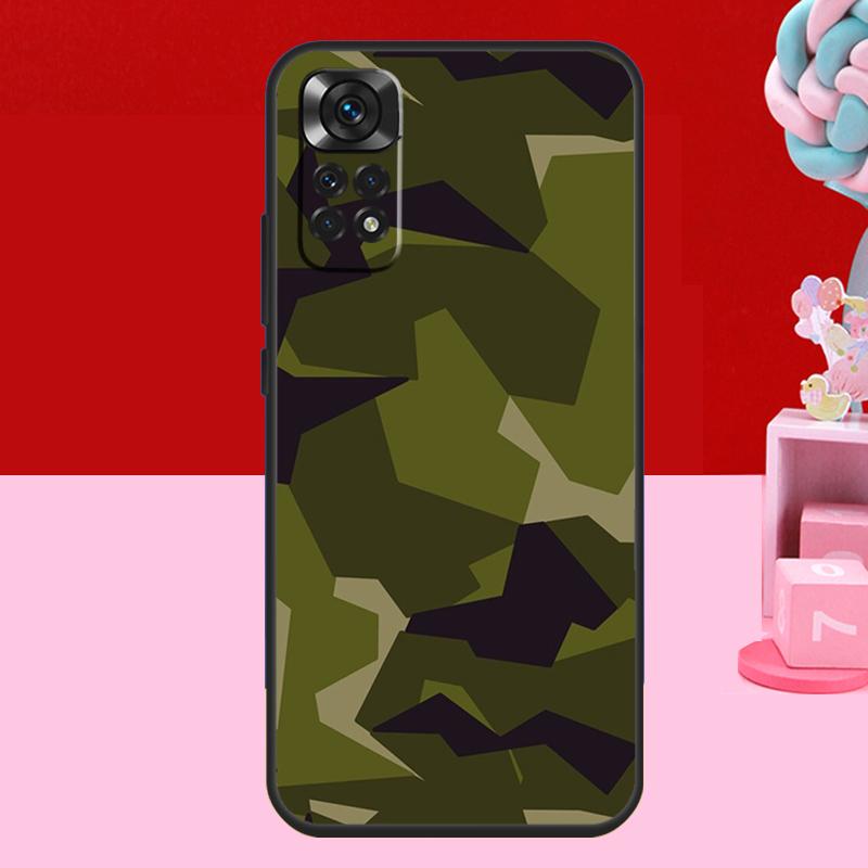 Camo Camouflage Pattern Case For Xiaomi Redmi Note 11 10 12 13 14 15 Pro Plus Redmi 15 C 14C 10C 12C 13C Soft Cover