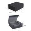 2 Pieces Card Deck Box Sport Cards Display Magnetics Closure with 8 Dividers Collectible