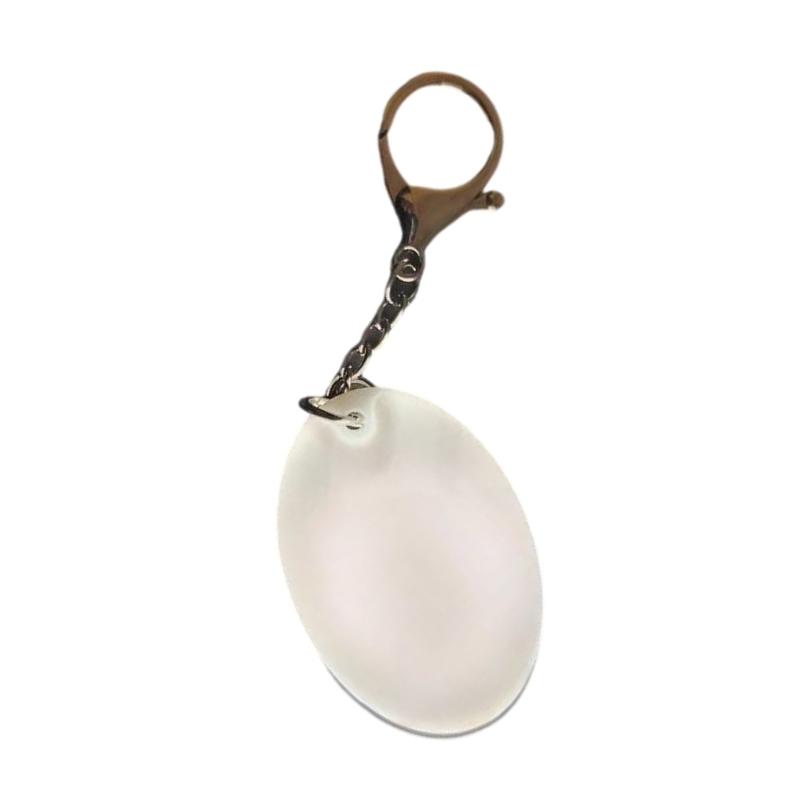 Practical USB Rechargeable Touch Sensor Night Light Keychain Charm Pendant for Handbags and Backpacks With Soft Glows