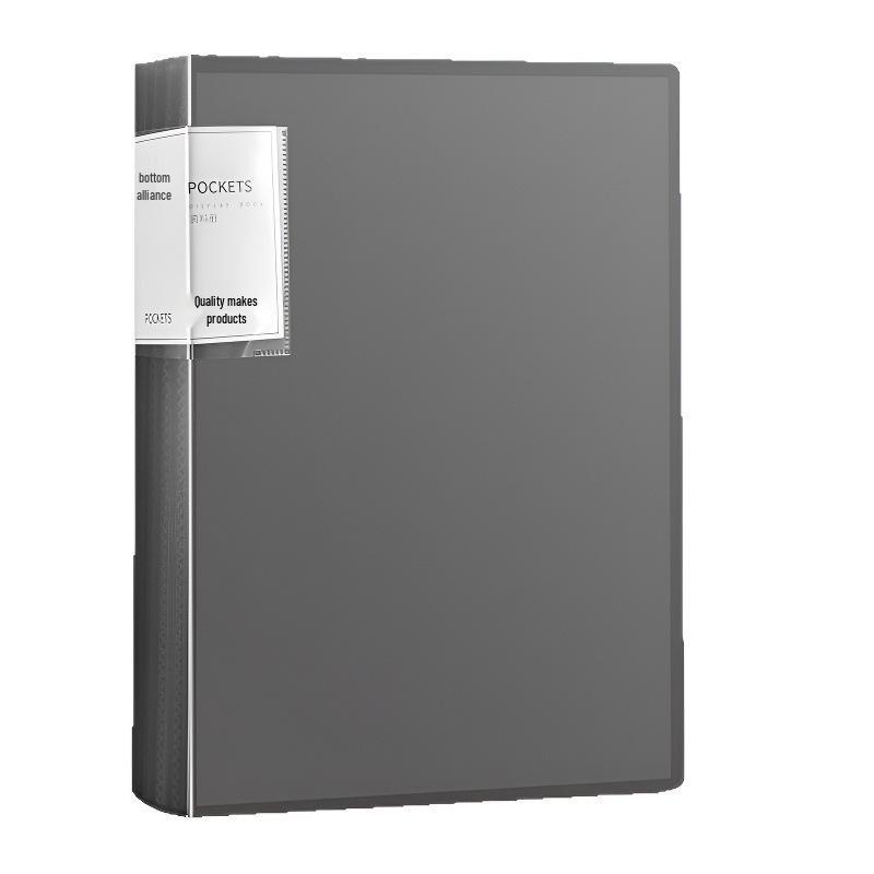 A4 Clear Multi-Layer Ring Binder: Student Certificate, Test Paper, Prenatal Checkup, Music Score Storage Folder