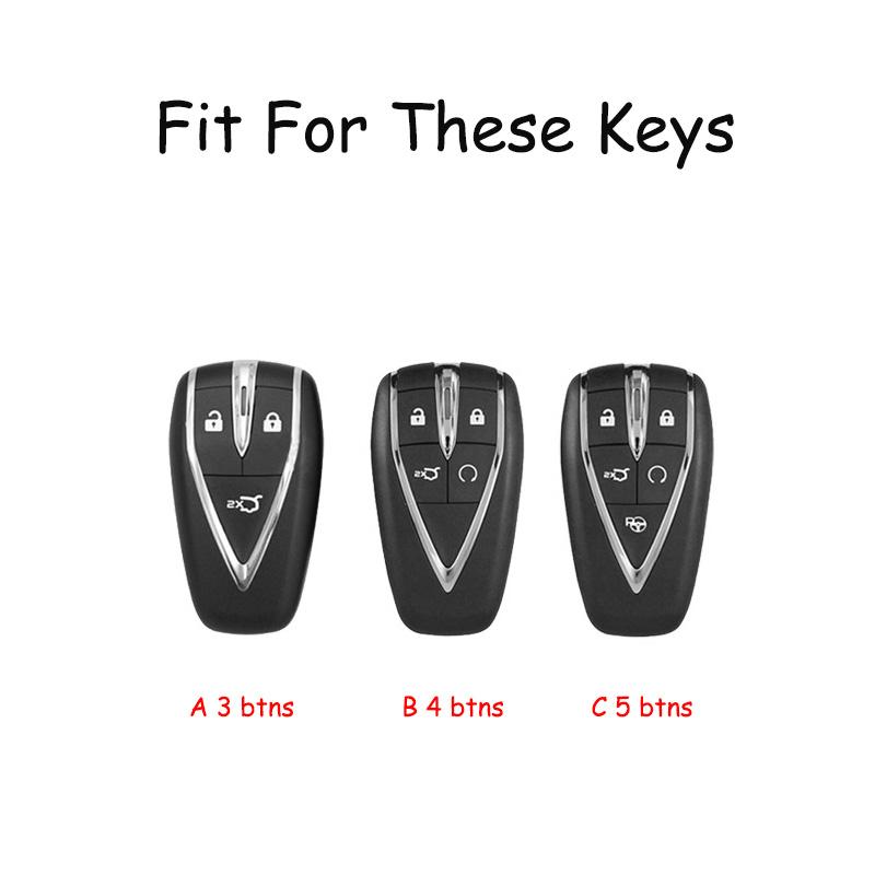 Zinc Alloy Car Key Case Cover Shell for Changan UNIT UNIK CS35PLUS CS55 PLUS CS75 PLUS Oshan X7 X5 Car Accessories
