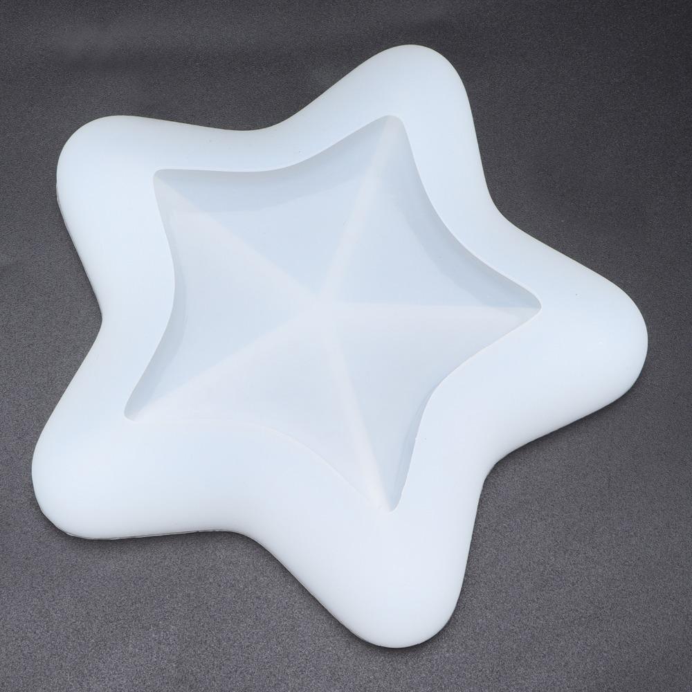 White Seastar Marine Series 15.5cm Box Mould Silicone Resin Mould  Decorative Ornament