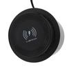 Wireless  Multifunctional Double USB Port Adapter 10W Hidden Embed in Desk Wireless  Pad 10W Wireless Charging Pad