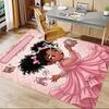 1PC Pink, Storybook Non-Slip Floor carpet, Office, family, bedroom, Studio - Large Area Rug,  Decorative Mat, Longlasting Material-C0420