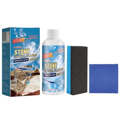Stone Crystal Plating Agent Scratches Restorefor Tile Surfaces Kitchen Countertops Bathroom Floor Brighten Luster Agent