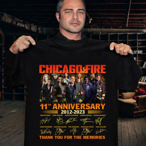 

Chicago-Fire 11 Anniversary 2012-2023 Thank You For Memories Gift FanMovie Shirt Unisex T-Shirt XXL