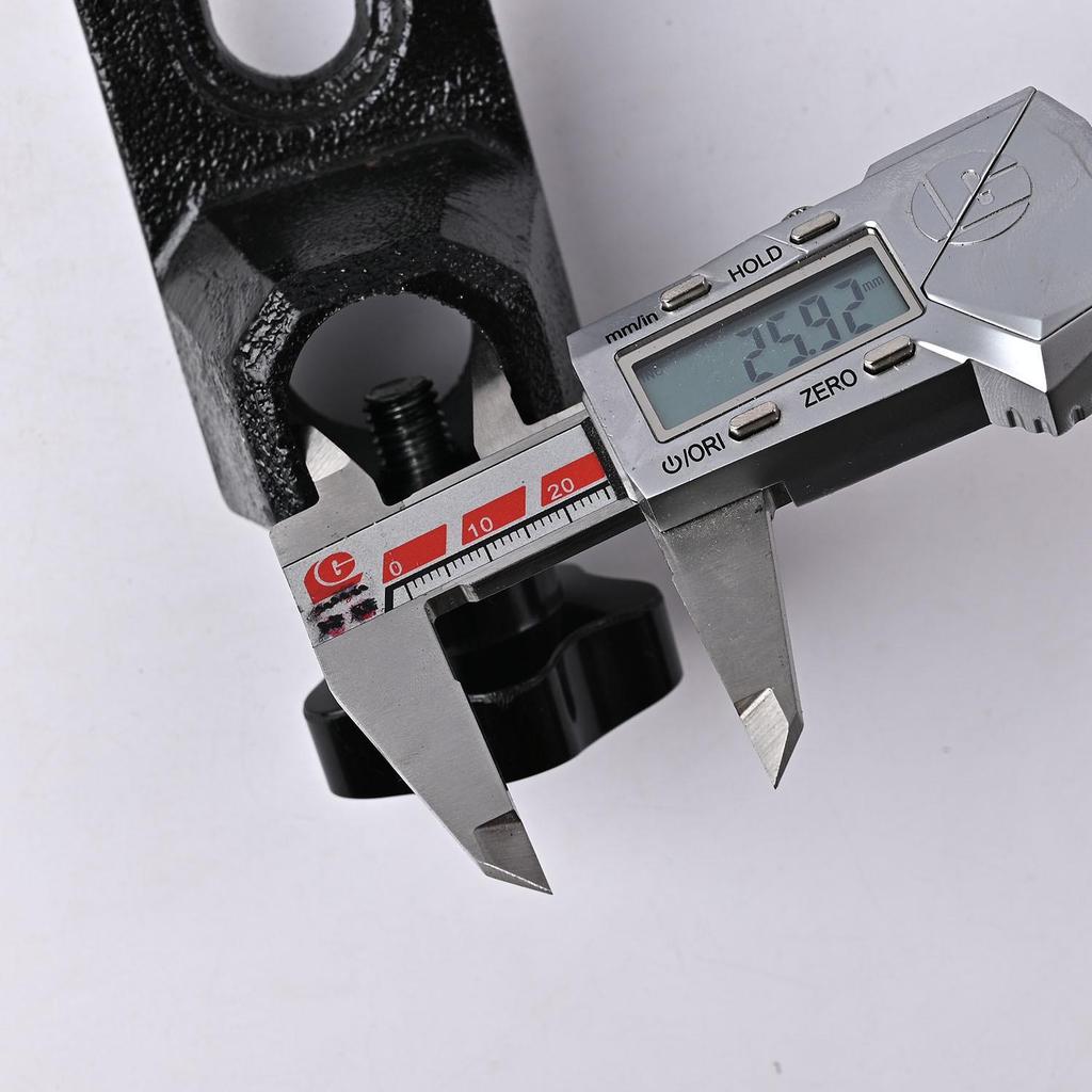 Square Round Hole Lathe Tool Holder - Cast Iron Base