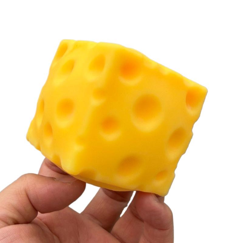 

Сквиши Кубик Сыра Игрушки для Сжатия Мягкий Масляный Сыр Фиджет Игрушка Медленное Восстановление Надавливание Снятие Стресса Сенсорная Игрушка Рождественский Подарок