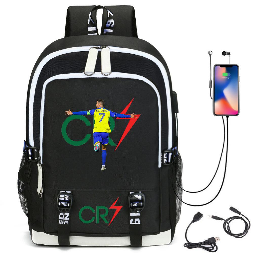 Cartable grande capacité avec bandoulière; set de trousse à crayons trois pièces pour étudiant