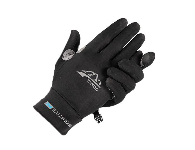 Ice Silk Touchscreen Gloves for Men & Women - Summer Sports, Cycling, Running, Driving, Anti-Slip, Lure Fishing