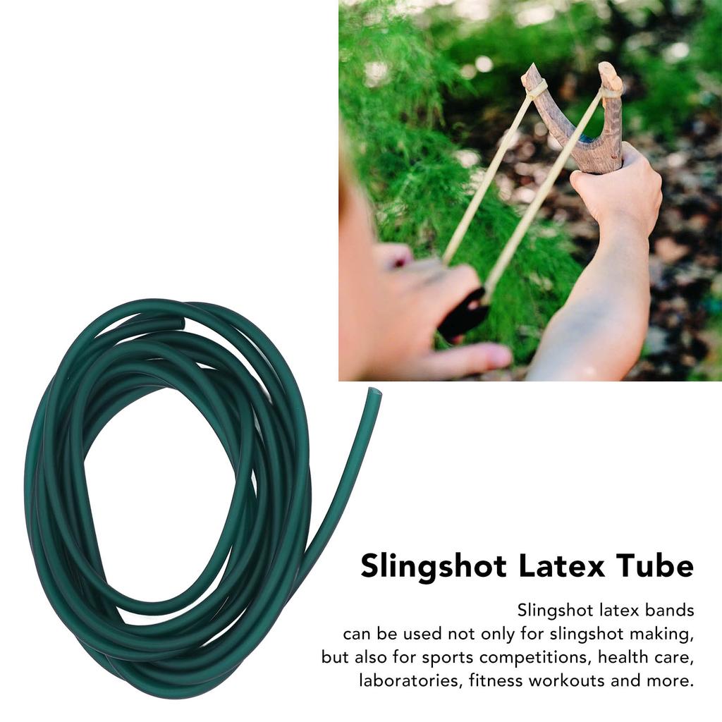 Latex Tube Ice Green Elasticity Quick   3mm Inner Diameter 7mm Outer Diameter Elastic Latex Tube
