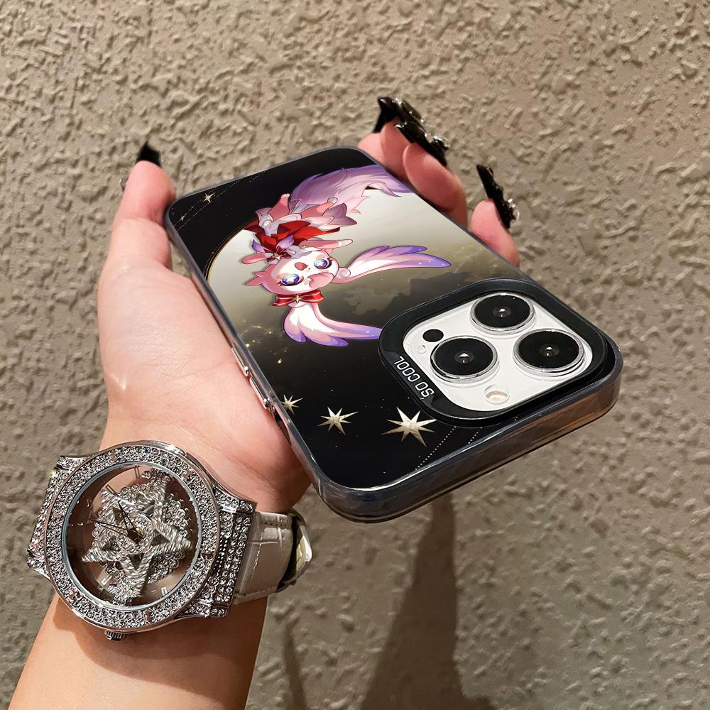 HSR Mem Translucent Mobile Phone Case for iPhone 17 16 15 14 13 12 11 X XR XS Air Pro Max Plus Colorful Cover