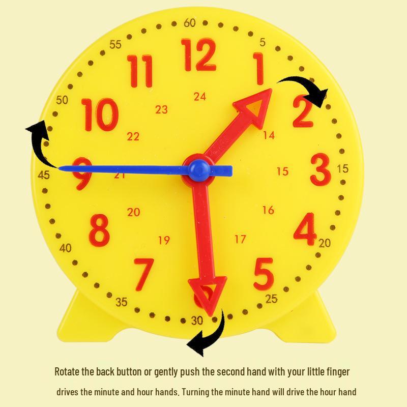 Multifunktionale Kleinkind-Digitaluhr: Montessori Zeitlehrmittel-Set für Früherziehung