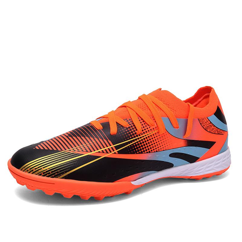 New low-top football shoes Boys' students' long nails World Cup broken nails grass game training football shoes