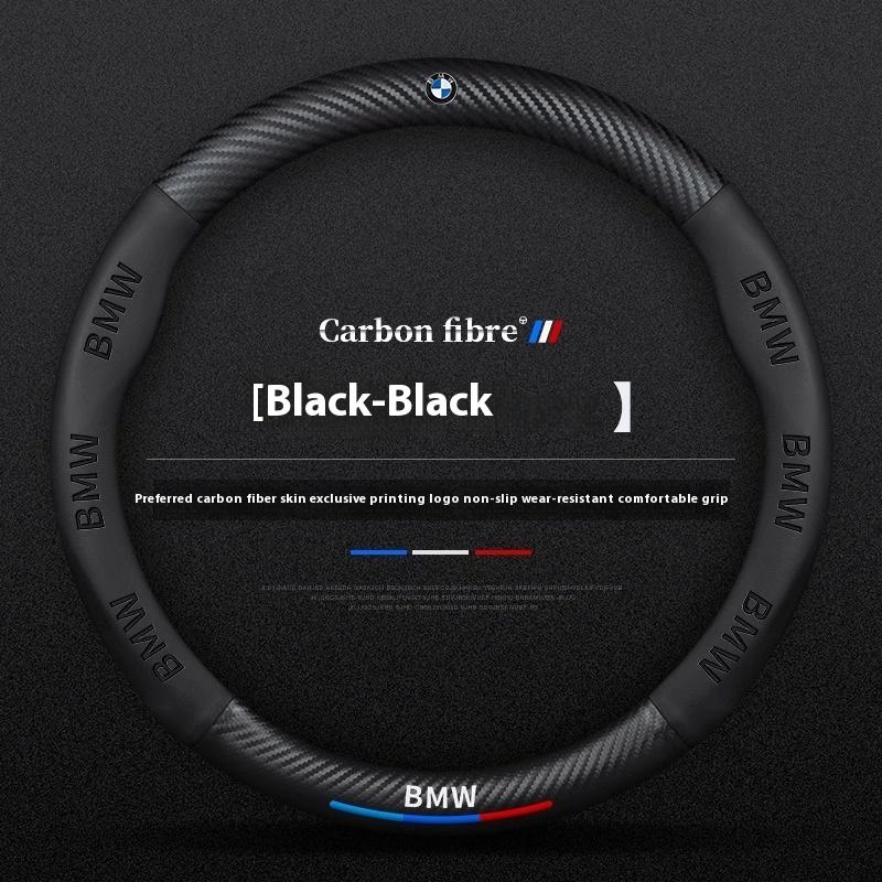 Car Anti-slip Leathe Carbon fiber Steering Wheel Cover For BMW M X1 X3 X4 X5 X7 M2 M3 M4 E46 E39 E60 E90 E91 E36 E87 F10 F20 F30