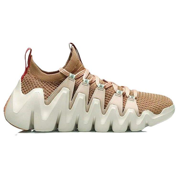 Li Ning Low Top Running Shoes Women's Deer Brown ARKR008-3