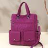 Mochila multiusos de gran capacidad bandolera para mujer