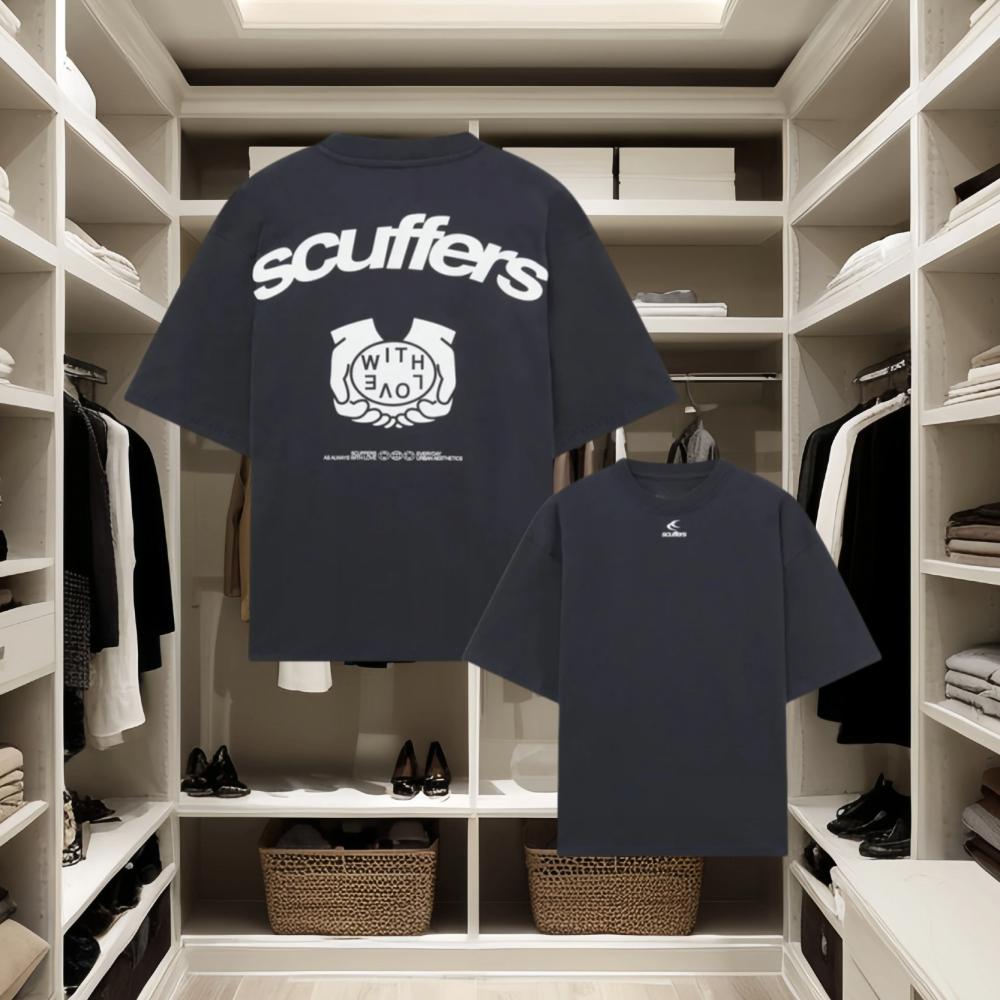 

2025 Чистый хлопок Южноамериканские новости модные тенденции с принтом мужская и женская серфинговая удобная повседневная футболка с круглым вырезом XXXL