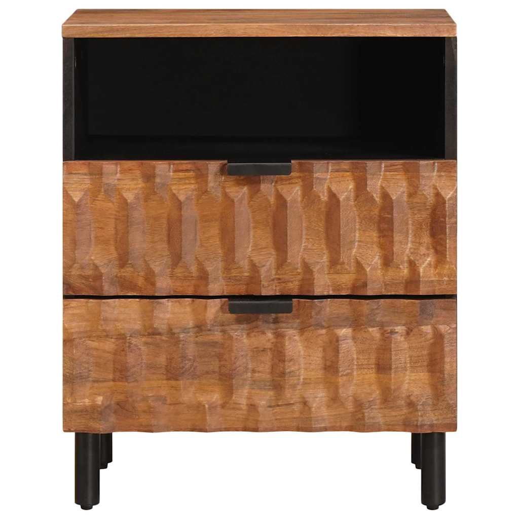 Nightstand Brown 50 x 33 x 62 cm Solid Mango Wood