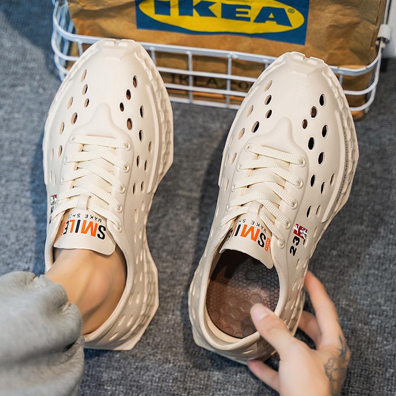 Men Wear Non-slip and Deodorant Sports Sandals In Summer, and Drive A Full Package of Large-size Beach Sandals