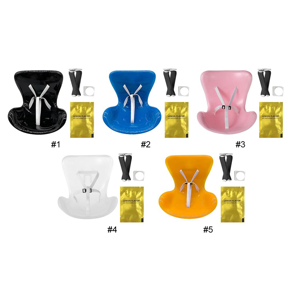 Cute Doll Car Seat with Belt Decorative Doll Sofa Seat Multi-Function Doll Vent Car Seat for Car Air-Conditioning Vents