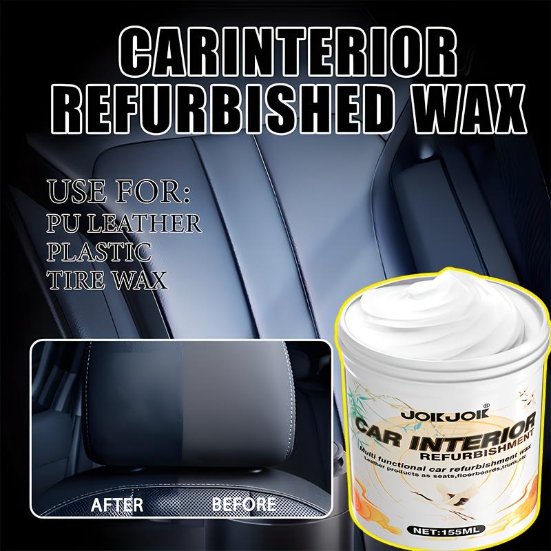 Car Interior Polishing Wax, Scratch Repair Paste, Tire Renewal Cream, Plastic Parts Restoration, Whitening, Cracking Prevention