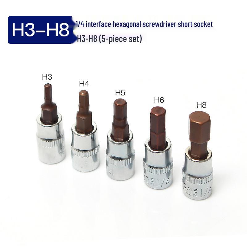 Small Hex & Star Allen Bit Ratchet Wrench Set